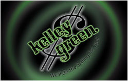 Kelley Green logo and brand identity