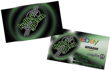 Kelley Green business cards print