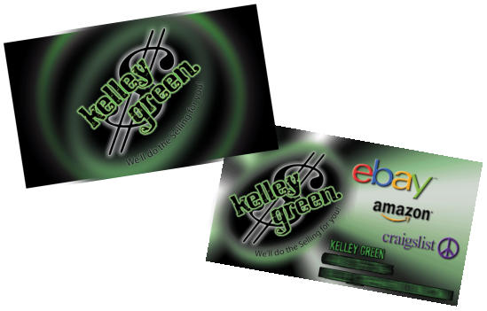 Kelley Green business cards print